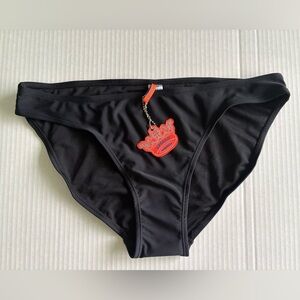 NWT Apollo Bikini Black Bottom in size Large.